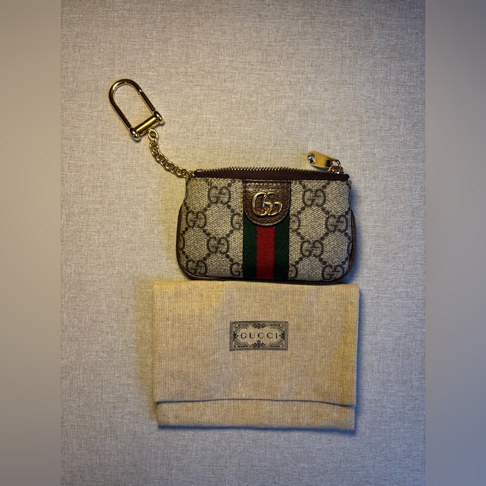Gucci Ophidia GG Supreme Key Pouch